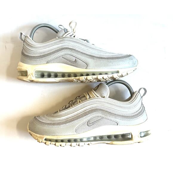 Nike Air Max DZ2629-001 Running Sneakers Silver Gray Size 8 - Picture 5 of 8